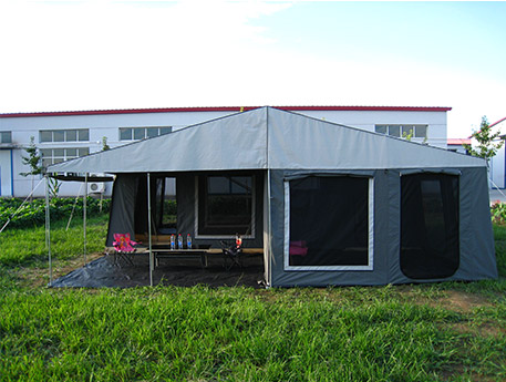 28FT Camper Trailer Tent Model CTT6008-B (straight walls)