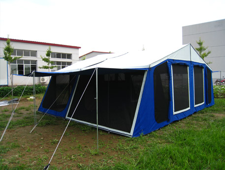 28FT Camper Trailer Tent Model CTT6008-A (Declined walls)